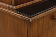 Art Deco Vintage Mahogany Medical Bath Cabinet, Hamilton #55261