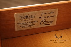 Henkel Harris Georgian Style Cherry Flip Top Server Cabinet