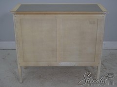 L60315: French Louis XV Paint Decorated Server Console Cabinet