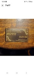 Antique Mahogany Sheet Music Cabinet