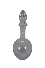 Vintage Baccarat France Clear Crystal Wine Whiskey Liquor Decanter Bottle 13″