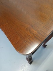 Elegant Chippendale Style Mahogany Sideboard Server Williamsburg Style with Key