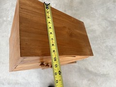 Mid Century MCM Small Triangular Cabinet