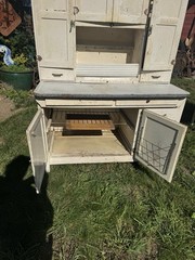 Antique Hooser Style Cabinet Kitchen Cabinet 48”x69”x26” Local Pick Up