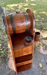 SUPERB Antique “Shop of the Crafter” Liquor Cabinet – Stickley Era!