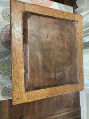 Antique Tiger Oak Cabinet w/Cobbler Tools See All Pictures