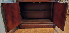 ANTIQUE BASSETT CHINA CABINET