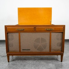 Mid Century Modern Stereo Console Motorola Radio HiFi Record Player Stereophonic