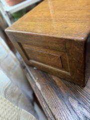 Antique 4 Drawer Library Card Catalog Old File Cabinet