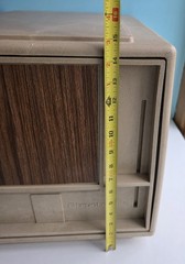 70’s STACKABLE Plastic Structo-File Vintage MCM File Cabinet