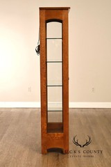 Stickley Mission Collection Oak Display Cabinet