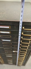 Antique Draftsman Surveyor Architect Blueprint Map Art Canvas Steel Cabinet Case