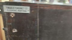 Antique Sheet Music Cabinet by the Tinsdale Cabinet Co., Flushing, N.Y.