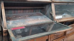 General Store Display Cabinet w/ Huge Storage 17 1/2′ Long x 8 1/2′ Tall GS00595