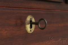 L74043: HENKEL HARRIS Mahogany 4 Door China Cabinet