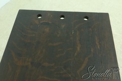 F54240: Antique Arts & Crafts Mission Oak Smoking Cabinet