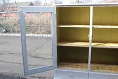 Antique Country Farm Hutch Cabinet Cupboard Shabby Chic Drs. Office Mastercraft