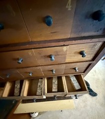 Humphreys Specific Homeopathic Cabinet W/Medications 1930’s Display. 40 +Items
