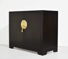 1960s Chinoiserie Michael Taylor for Baker Furniture Far East Collection Bar Cab