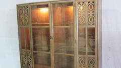 Kroehler Modern Hutch Cupboard Cabinet