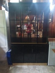 vintage china cabinet hutch