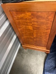 Handcrafted by Master Woodworker Solid Cherry Heirloom Breakfront Furniture