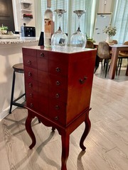 Vintage Wallace Silversmith Utensil Cabinet