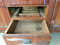 antique vintage industrial workbench cabinet tv stand table cleveland ohio 1920