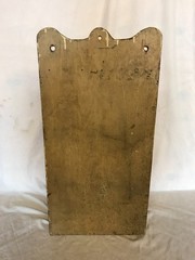 VTG Chocolate 11×23 Wood Wall Mounted Medicine Cabinet Old Cupboard 1550-25B