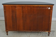 L65314: JOHN WIDDICOMB Neoclassical Ebonized Top Commode Cabinet