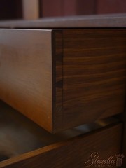 72231: SIMMS and THAYER Vintage Pine Linen Press Rustic Cupboard Cabinet