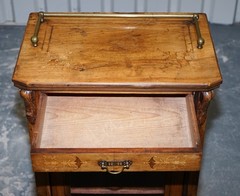 19TH CENTURY VICTORIAN INLAID WALNUT MARQUETRY PIER GLAZED MUSIC CABINET