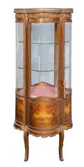 Antique Louis XVI Hand Painted Display Vitrine