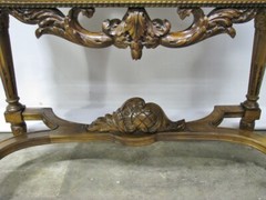 Antique Cabinet-On-Stand (Liquor) by High-End Maker Robert Irwin; Hand Painting