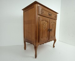 Vintage hallway Cabinet Mid Century Modern style End table Modernist Funky