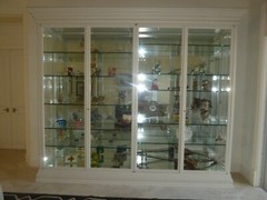 vintage Italian custom made vitrine