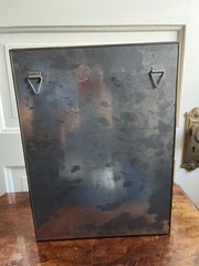 Vintage Brass And Glass Mirrored Display/curio Cabinet