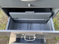 Vintage Cole Steel Metal File Cabinet