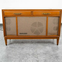 Mid Century Modern Stereo Console Motorola Radio HiFi Record Player Stereophonic