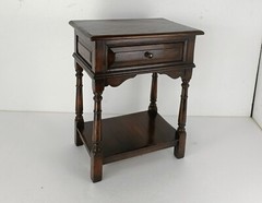 Antique Desk Cabineet Hallway Furniture, Side Table two Tier Barn style Gorgeous