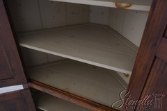 L71698: STEPHEN VON HOHEN Pine Corner Cupboard Cabinet