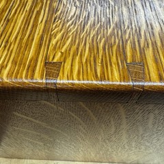 Antique Wood Tiger Oak Library Bureau Maker 6 Drawer Card Catalog File Cabinet