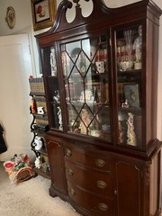 Vintage China Display & Storage Cabinet