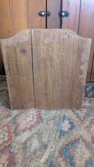 Antique Old Primitive Wood 12 Drawer Apothecary Spice Storage Cabinet 16″
