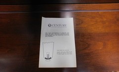 Century Furniture Tall 85″ Wood & Glass Framed Display/Storage Cabinet (2 Avail)
