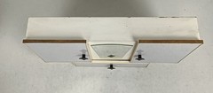Vintage Retro Wall Hanging Medicine Cabinet with Mirror and Drawer – 1950s Rocka