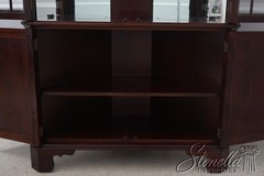63267EC: STICKLEY Chippendale Style Mahogany Corner China Cabinet