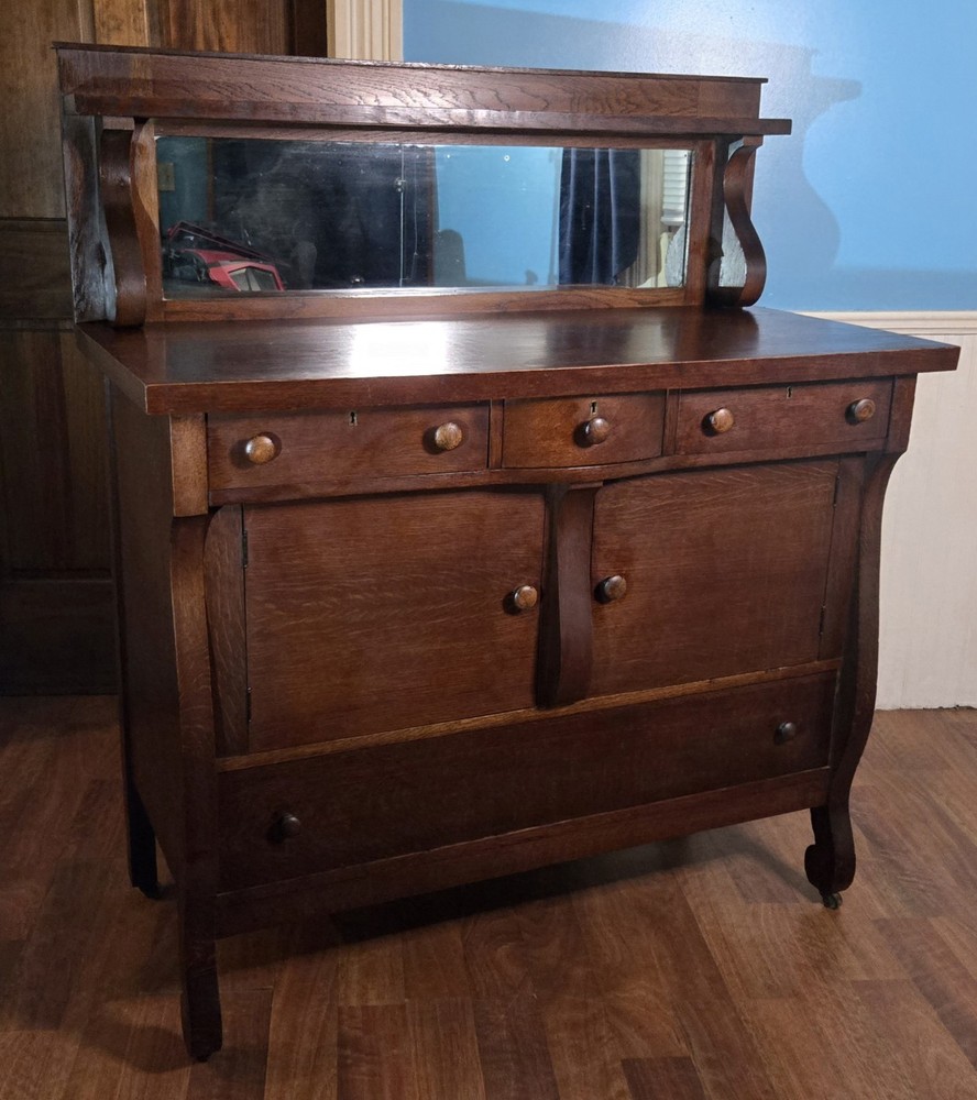 Antique Buffet, sideboard or server, oak