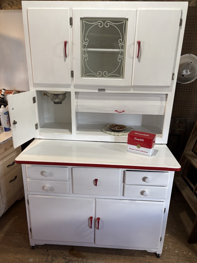 Hoosier Cabinet 1920-1930’S Marsh Furniture Company