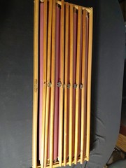 Vintage Cram Pull Down School Maps Set of 8 Wall Rack Mid Century Classroom Deco